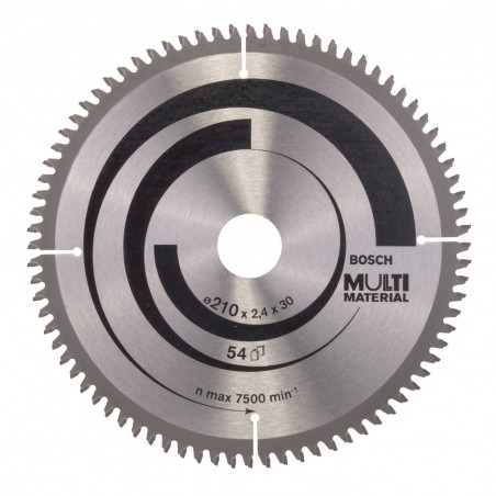 2608640445 BOSCH Panza ferastrau circular multimaterial, 210x30mm, 80T