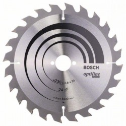 2608640627 BOSCH Panza ferastrau circular pentru lemn, 23x30 mm, 24 T