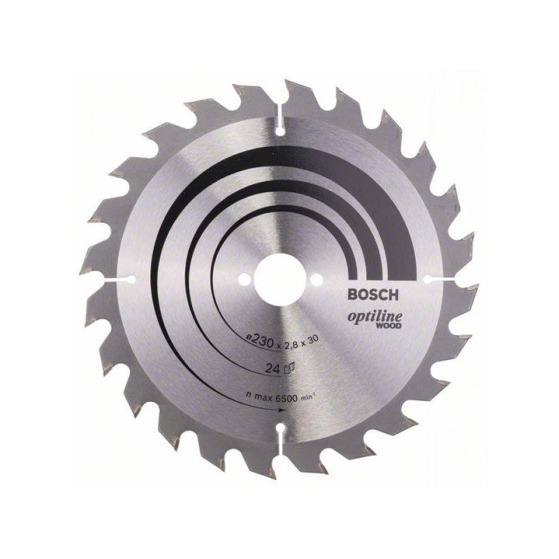 2608640627 BOSCH Panza ferastrau circular pentru lemn, 23x30 mm, 24 T