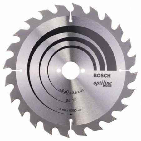 2608640627 BOSCH Panza ferastrau circular pentru lemn, 23x30 mm, 24 T