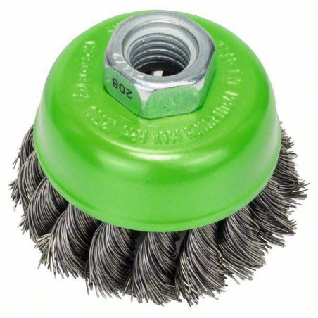 2608622104 BOSCH Perie din sarma cu noduri pentru otel,65mm, filet M14