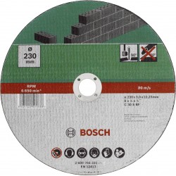 2609256331 BOSCH Disc profesional pentru taiere piatra, 230x22.2x3 mm