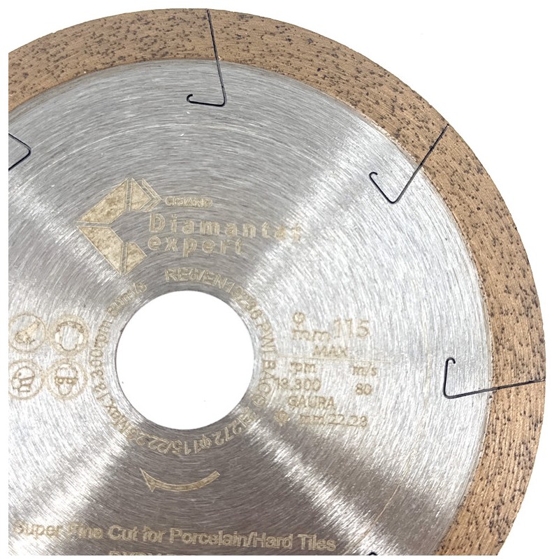 Disc DiamantatExpert pt. Taieri Extra Fine in Portelan Dur 115x22.2 (mm) Ultra Premium