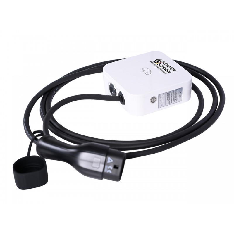 Stație de încărcare pentru vehicule electrice - monofazată, 7 kW, 32A, Tip 2 - KS P32/1