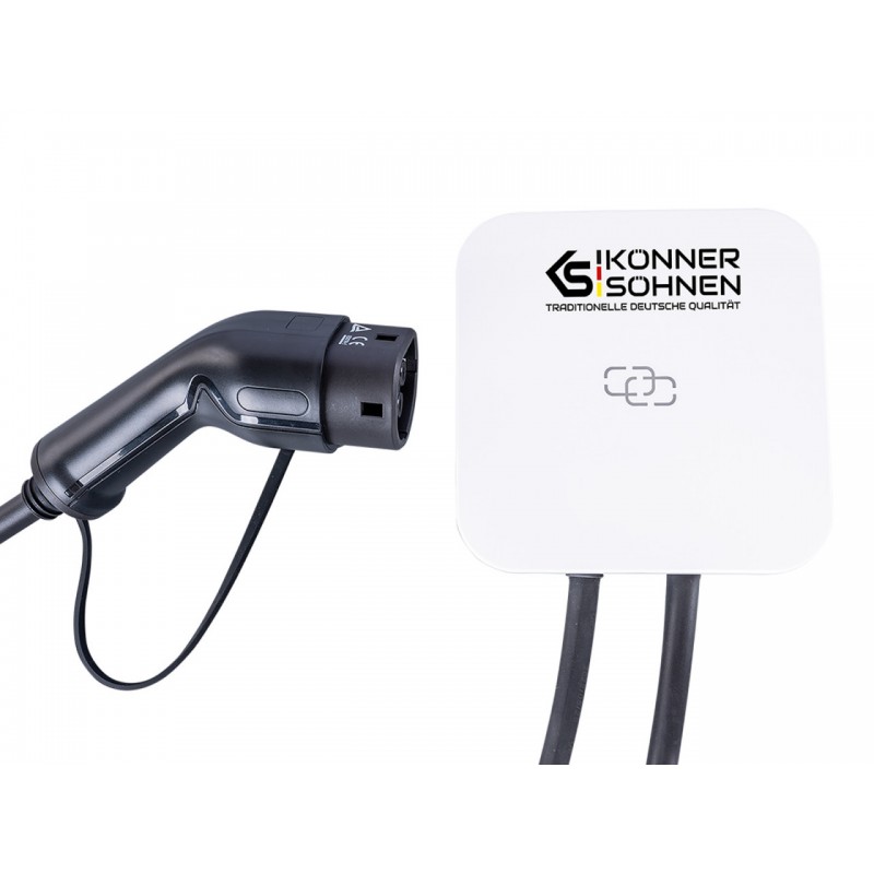 Stație de încărcare pentru vehicule electrice - trifazată, 11 kW, 16A, Tip 2 - KS P16/3