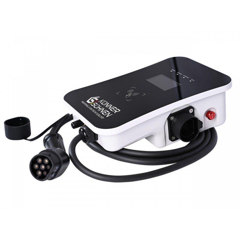 Stație de încărcare pentru vehicule electrice - trifazată, 22 kW, 32A, Tip 2 - KS X32/3