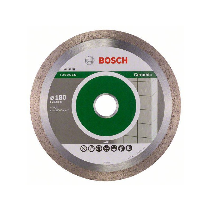 2608602635 BOSCH Disc diamantat pentru gresie, 180x25.4 mm