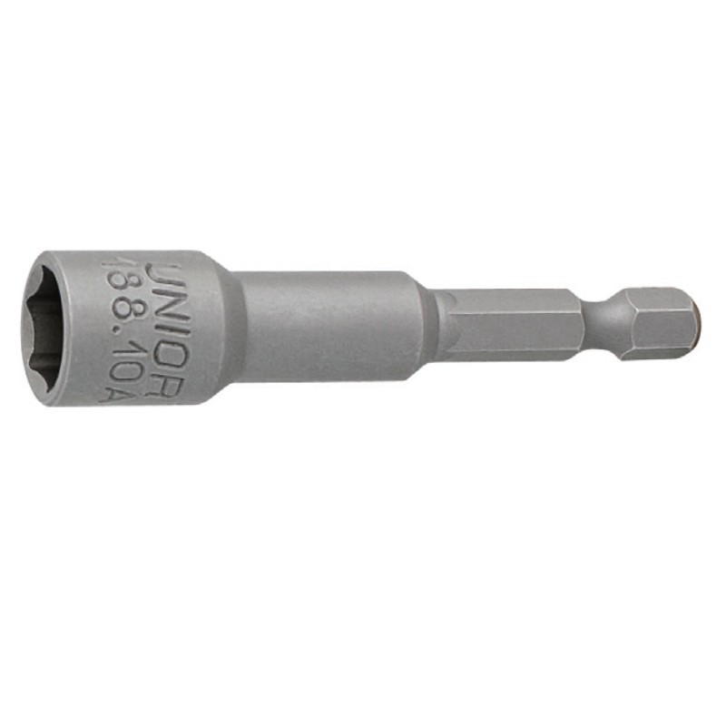 618702 UNIOR Capet cheie tubulara, cu magnet 1/4", 13 x 65 mm