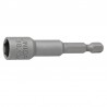 618702 UNIOR Capet cheie tubulara, cu magnet 1/4", 13 x 65 mm