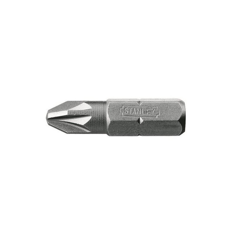 STANLEY Set de 25 biti Pozidrive PZ1 1/4" 25mm