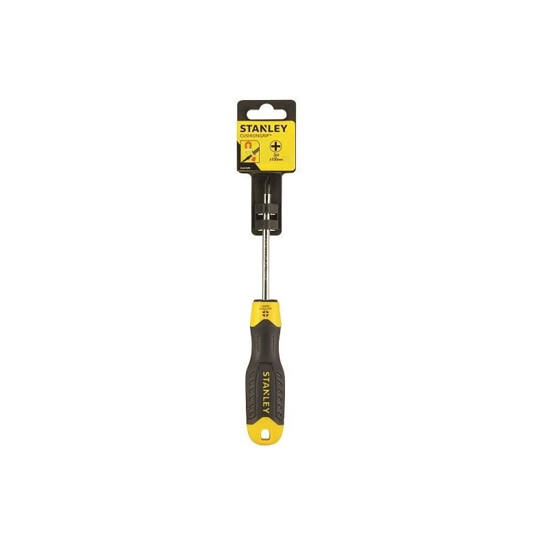 STANLEY Surubelnita stea CushionGrip,PH2x100 mm,varf magnetic