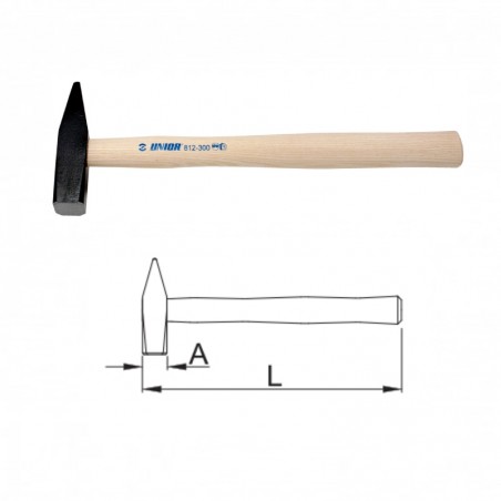 601802 UNIOR Ciocan lacatuserie - 812, lungime 300 mm, greutate 300 g