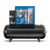 Compresor de aer profesional cu surub - 15 kW, 1680 L/min, 10 bari - Rezervor 500 Litri - ABAC-SPINN-15E-500L-10bar