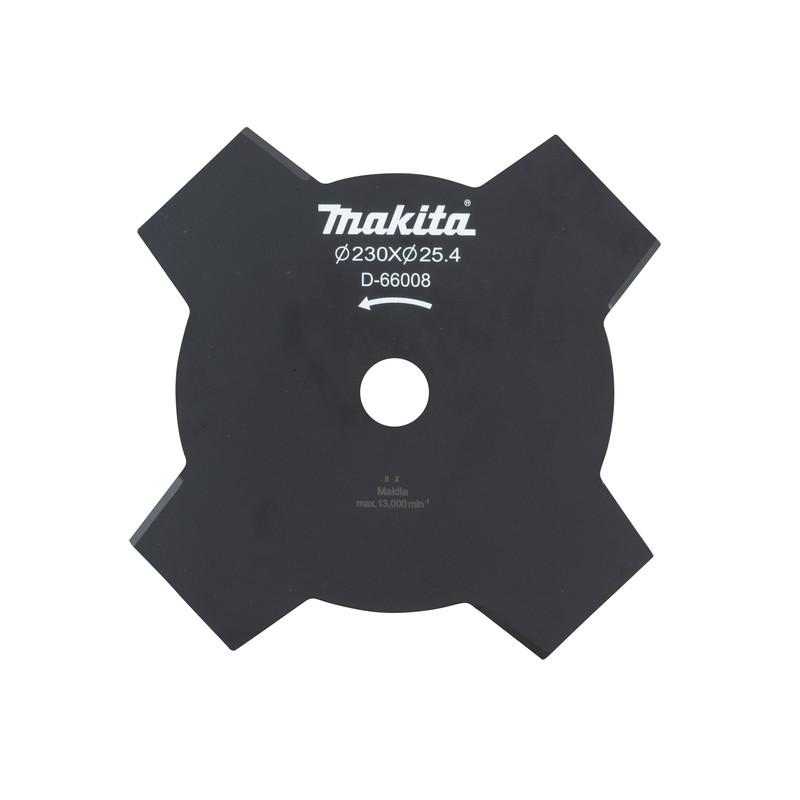 D-66008 MAKITA Cutit cu 4 dinti 230x1.8x25.4mm pentru motocoase