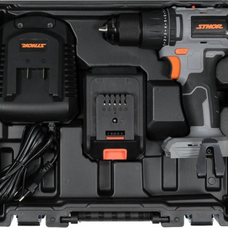STHOR Autofiletanta cu Li-Ion 20V, 2.0Ah, 45Nm, motor fara perii