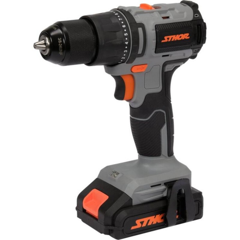 STHOR Autofiletanta cu Li-Ion 20V, 2.0Ah, 45Nm, motor fara perii