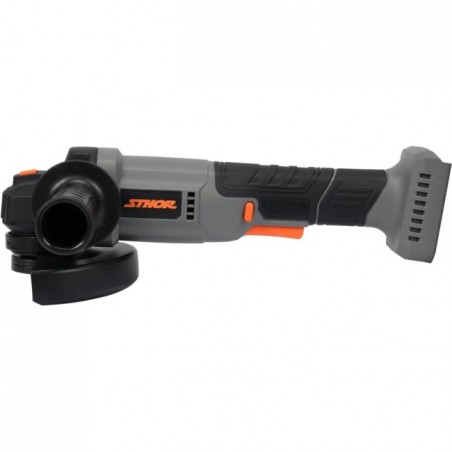 STHOR Polizor unghiular compatibil acumulator Li-Ion 20V, 125 mm