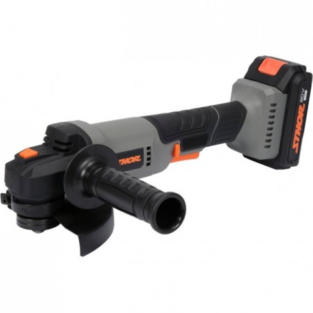 STHOR Polizor unghiular cu acumulator Li-Ion 20V, 2.0Ah, 125 mm