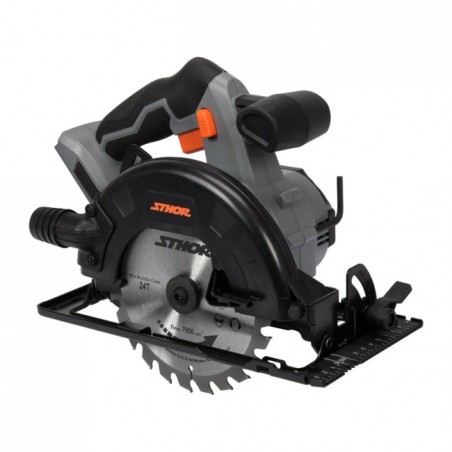 STHOR Fierastrau circular compatibil cu Li-Ion 20V,4000rpm,165mm