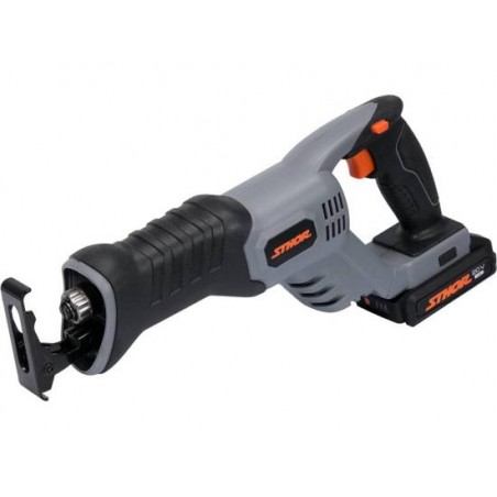 STHOR Fierastrau sabie cu acumulator Li-Ion 20V, 2Ah+ incarcator