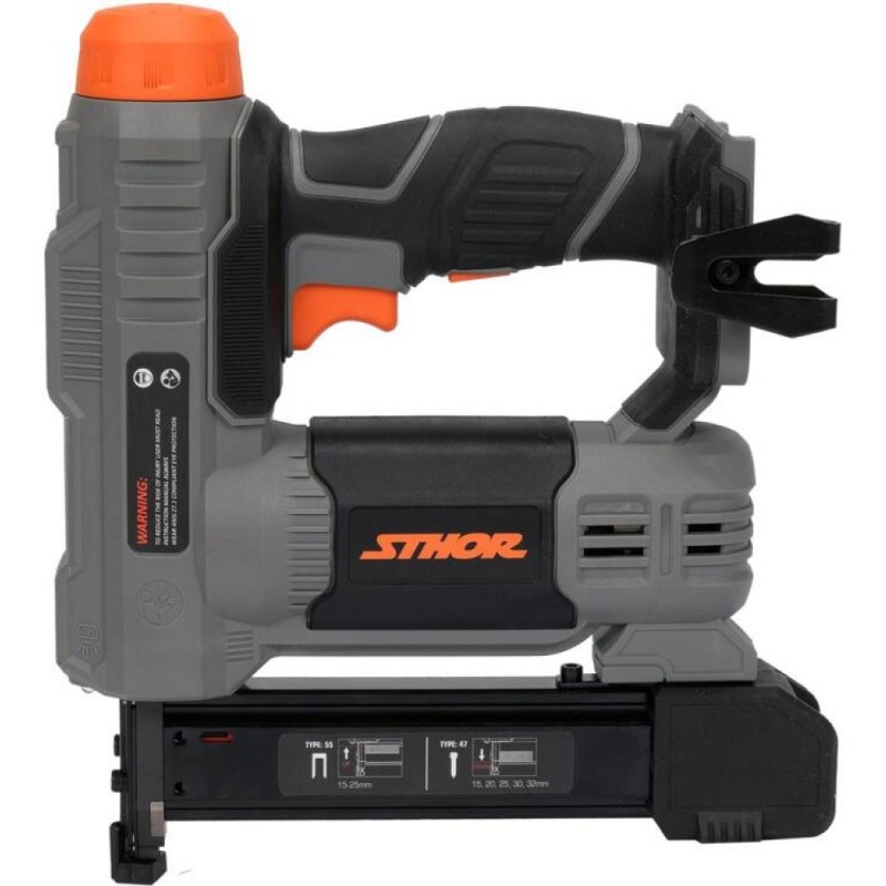 STHOR Capsator compatibil cu acumulator Li-Ion 20V,capse 15-32mm