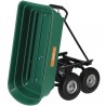 90205 FLO Carucior tip remorca pentru gradina, capacitate 75 l