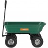 90205 FLO Carucior tip remorca pentru gradina, capacitate 75 l