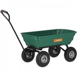 90205 FLO Carucior tip remorca pentru gradina, capacitate 75 l