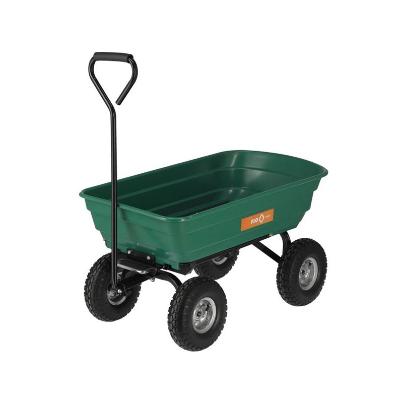 90205 FLO Carucior tip remorca pentru gradina, capacitate 75 l