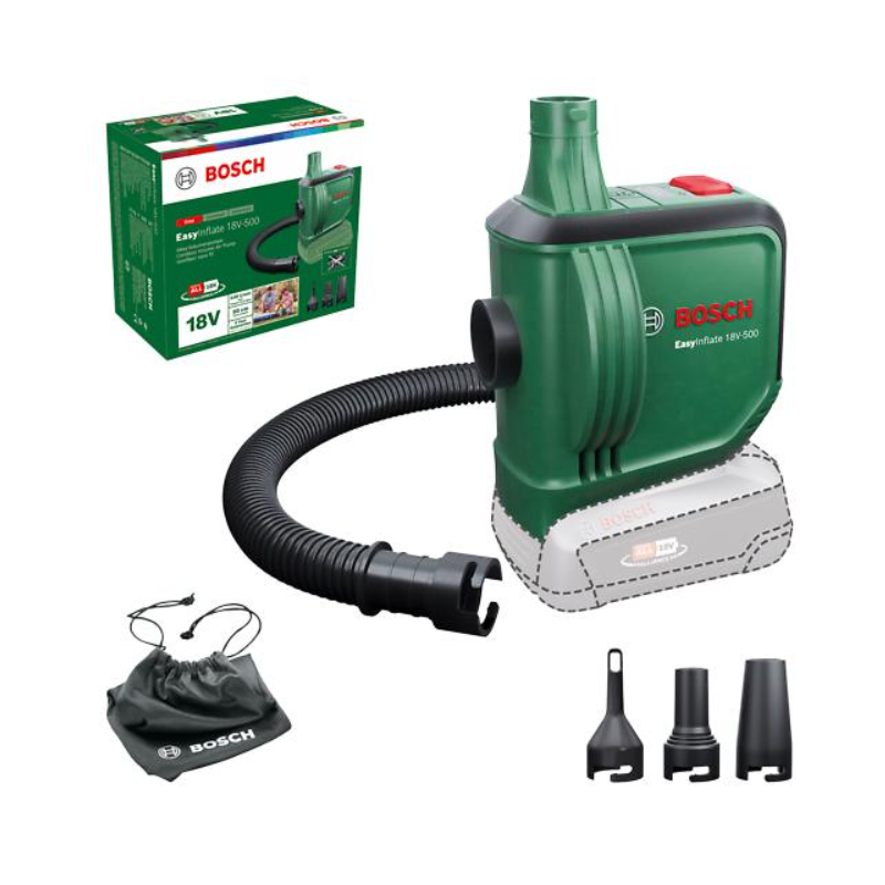 0603947200 BOSCH EasyInflate 18V-500 Pompa de aer compatibila Li-Ion 18V