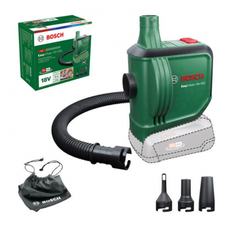 0603947200 BOSCH EasyInflate 18V-500 Pompa de aer compatibila Li-Ion 18V