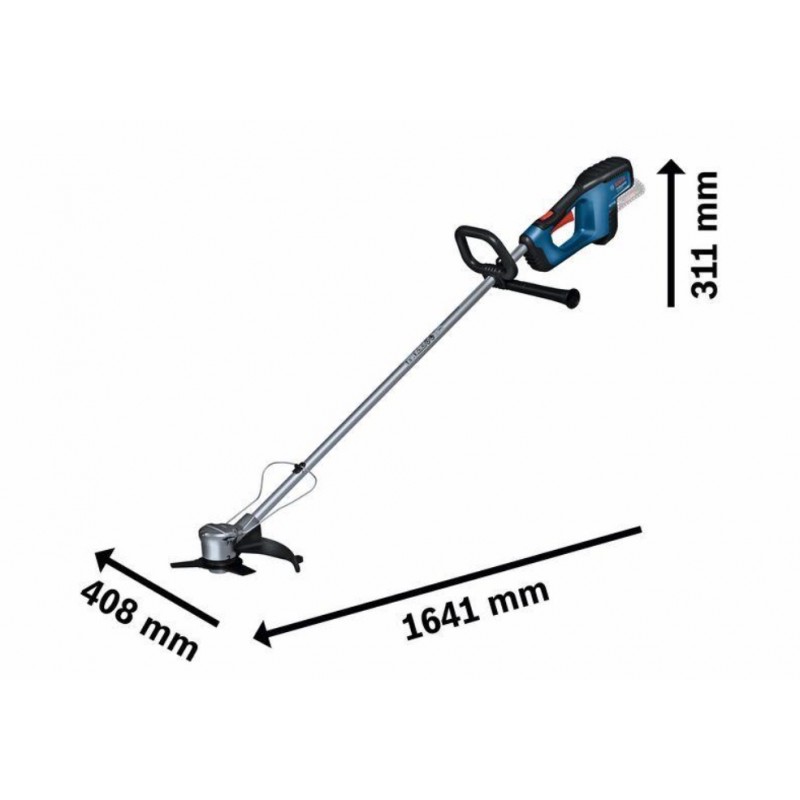 06008D1000 BOSCH Trimmer iarba compatibil cu acumulator Li-Ion 18V