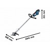 06008D1000 BOSCH Trimmer iarba compatibil cu acumulator Li-Ion 18V