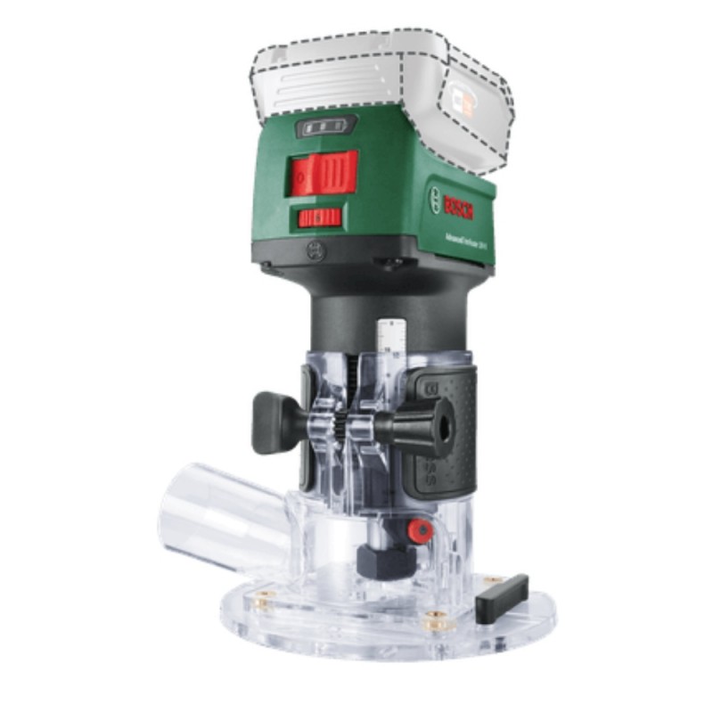 06039D5002 BOSCH Set combinat masina frezat compatibila cu  Li-Ion 18V