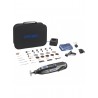 F0138240JF DREMEL Multifunctionala Li-Ion 12V,2.0Ah+accesorii si geanta