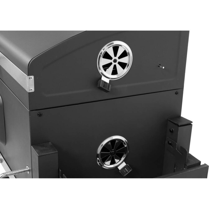 99917 LUND Gratar carbune XXL, fonta, 78 x 42.5 cm