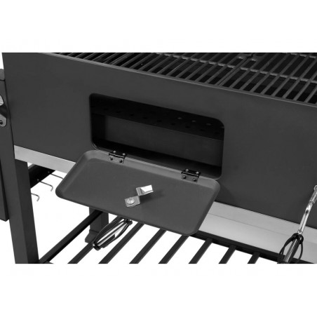 99917 LUND Gratar carbune XXL, fonta, 78 x 42.5 cm