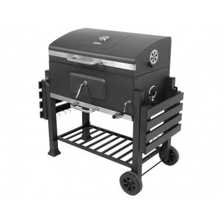 99917 LUND Gratar carbune XXL, fonta, 78 x 42.5 cm