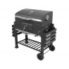 99917 LUND Gratar carbune XXL, fonta, 78 x 42.5 cm