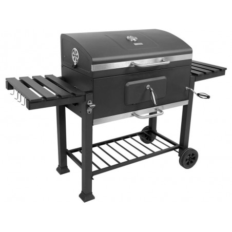 99917 LUND Gratar carbune XXL, fonta, 78 x 42.5 cm