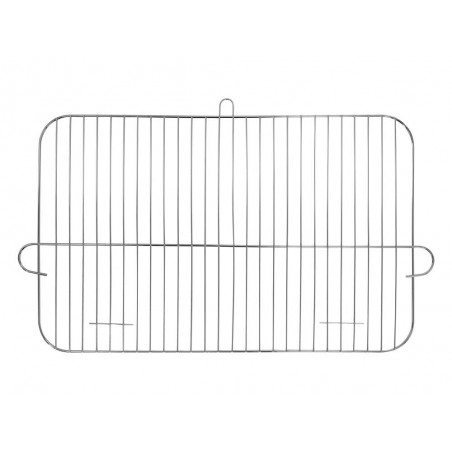 99911 LUND Gratar carbune cu rafturi 53x33cm