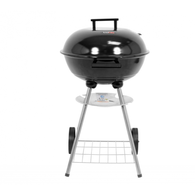 99906 LUND Gratar rotund cu capac, diametru gratar 41cm