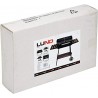 99589 LUND Gratar cu rafturi pe carbune 53x33cm,2 roti,capac,protectii