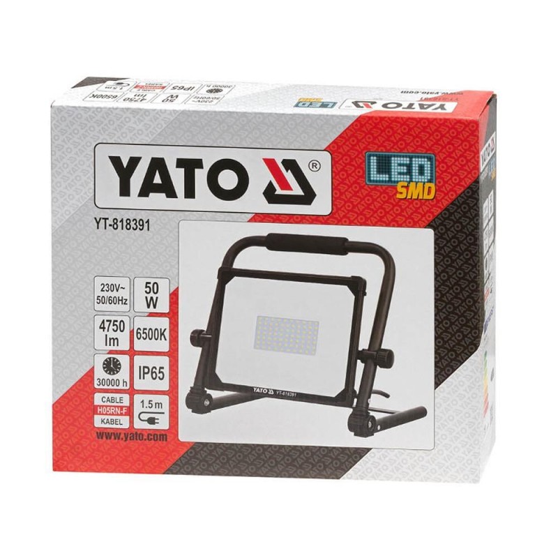 YT-818391 YATO Reflector LED cu cadru, 50 W, 4750 lm