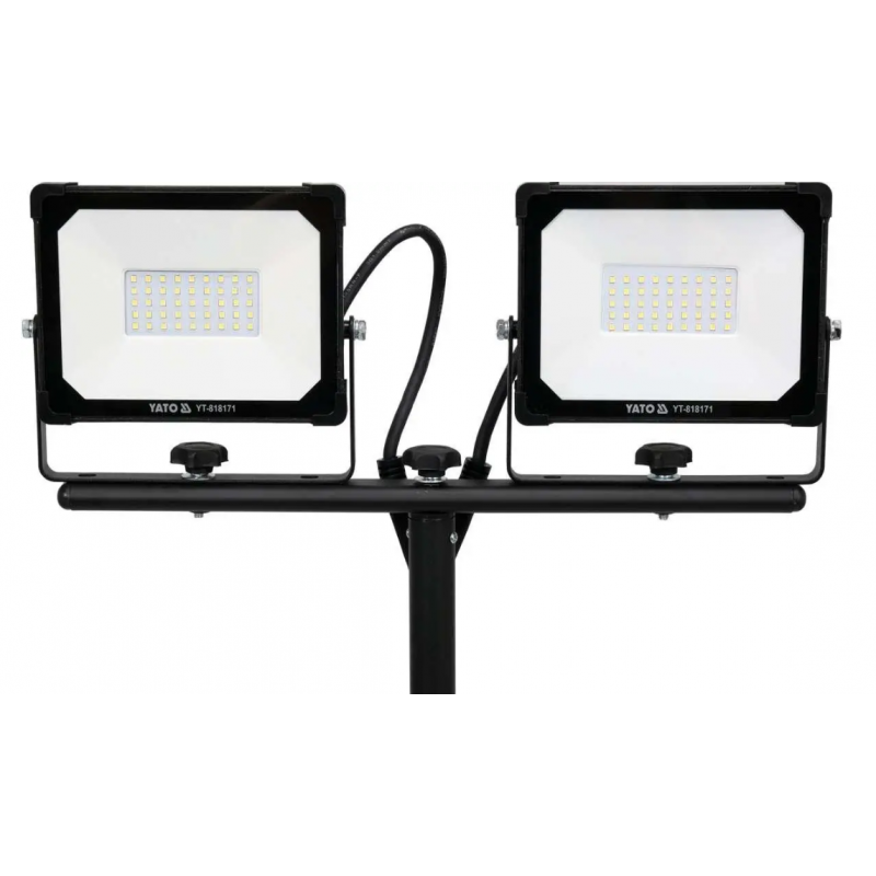 YT-818151 YATO Reflector LED cu suport 2x20 W, 3800lm