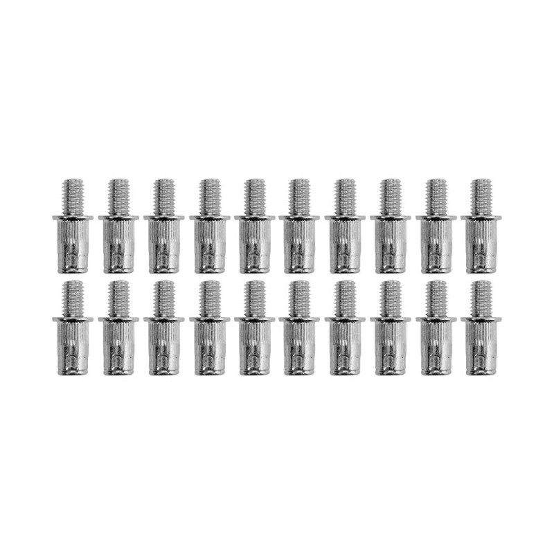 YT-36202 YATO Set 20 suruburi nituibile , marime M6, aluminiu