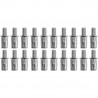YT-36201 YATO Set 20 suruburi nituibile, marime M5, aluminiu