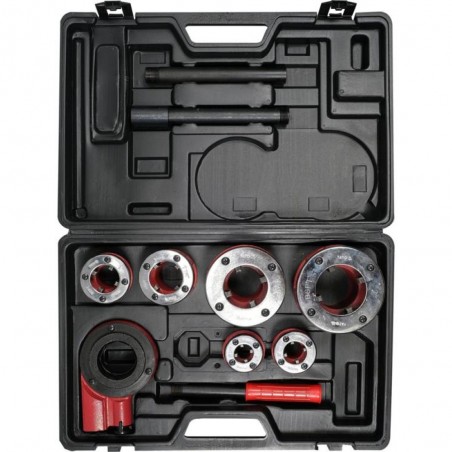 YT-29003 YATO Set filiere cu clichet 6 buc 1/2''-2'',Otel,trusa plastic