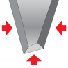 YT-31096 YATO Fierastrau taiat lemn cu acoperire ptfe, lungime 400 mm