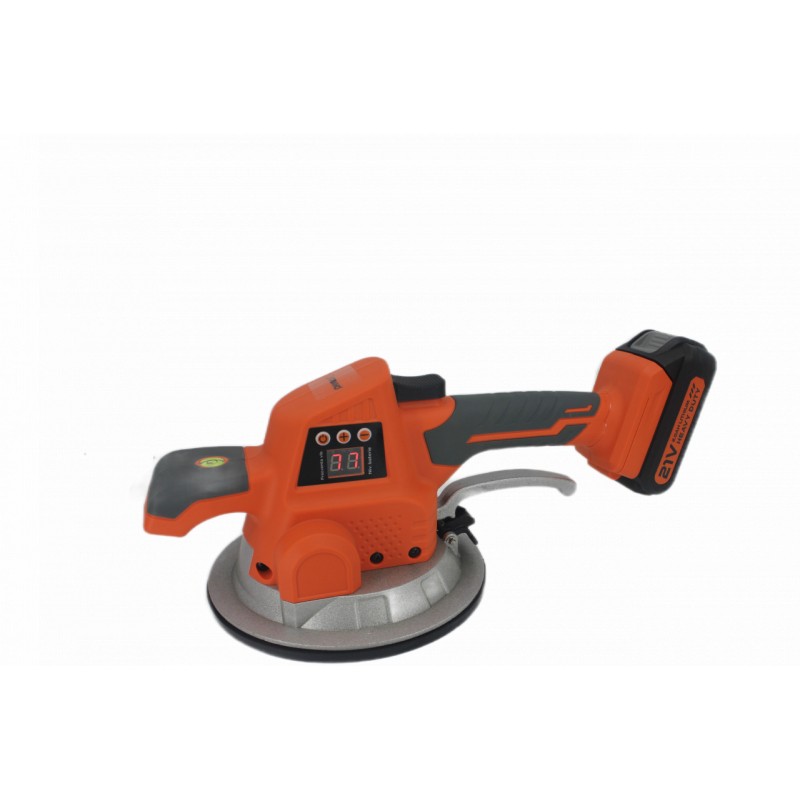 Vibrator profesional HEAVY DUTY cu ventuza si variator de turatii digital pt. placi ceramice